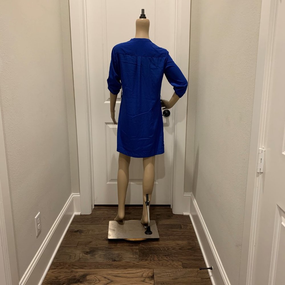 EXPRESS BUTTON DOWN SHIRT DRESS - Picture 2 of 7
